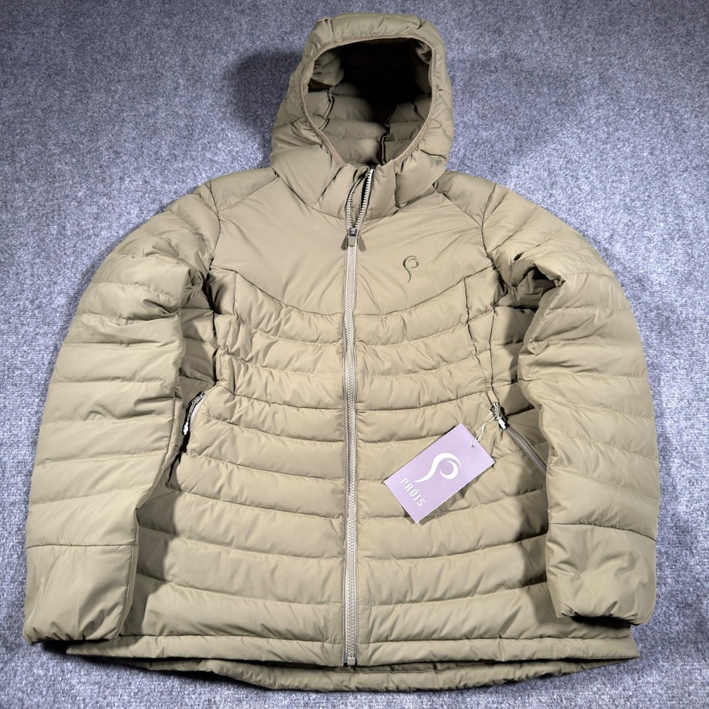 Prois Callaid Super Down Explorer Jacket Womens XL Hunting Sage Green Puffer